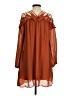Entro 100% Polyester Orange Cocktail Dress Size S - photo 2