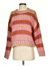 By Together Stripes Pink Pullover Sweater Size S - photo 1