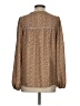 Sterling & Stitch 100% Polyester Brown Long Sleeve Blouse Size S - photo 2