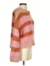By Together Stripes Pink Pullover Sweater Size S - photo 4