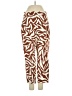 SPANX Animal Print Brown Casual Pants Size S - photo 1