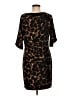 Tahari Animal Print Brown Casual Dress Size M - photo 2