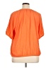 Torrid Orange Short Sleeve Blouse Size 1X Plus (1) - photo 2
