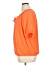 Torrid Orange Short Sleeve Blouse Size 1X Plus (1) - photo 5