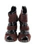 Tory Burch Burgundy Brown Ankle Boots Size 6 - photo 2