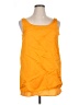 FRAME Orange Sleeveless Top Size XL - photo 1