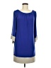 Donna Ricco Color Block Blue Cocktail Dress Size 6 - photo 1