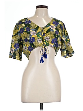 Lost + Wander Short Sleeve Blouse