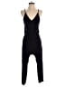 Jolie Solid Black Jumpsuit Size S - photo 1