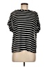 Ember 100% Polyester Black Short Sleeve Top Size M - photo 1