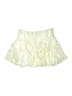 Unbranded Solid Ivory Casual Skirt Size 2 - photo 1