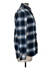 H&M L.O.G.G. Plaid Blue Long Sleeve Button-Down Shirt Size M - photo 4