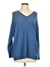 Versona Blue Pullover Sweater Size S - photo 1
