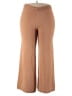 Unbranded 100% Polyester Brown Casual Pants Size 4X - photo 1