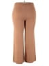 Unbranded 100% Polyester Brown Casual Pants Size 4X - photo 2