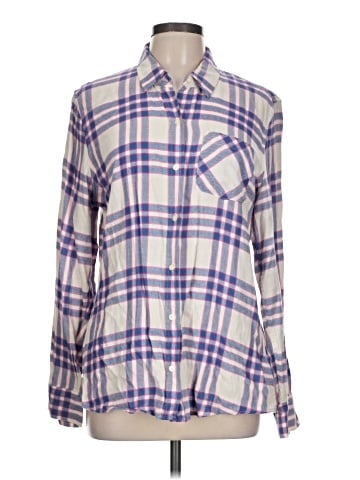Gap Long Sleeve Button-Down Shirt (view 1)