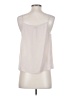Ann Taylor 100% Polyester Ivory Sleeveless Blouse Size S - photo 2