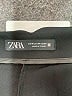 Zara Solid Black Dress Pants Size M - photo 6