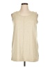 wonderly Tan Sleeveless T-Shirt Size XL - photo 1