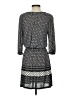Mlle Gabrielle Print Black Casual Dress Size S - photo 2