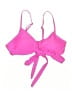 Unbranded Solid Pink Swimsuit Top Size L - photo 1