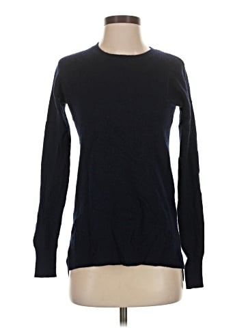 Aqua Cashmere Pullover Sweater (view 1)