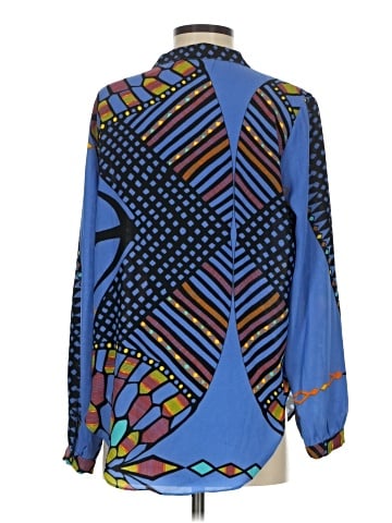 Olivaceous Long Sleeve Blouse (view 2)