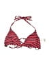 MICHAEL Michael Kors Stripes Red Swimsuit Top Size M - photo 1