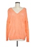 Very J Orange Tan Pullover Sweater Size M - photo 1