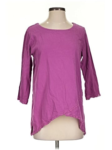 Eucalyptus 3/4 Sleeve Top (view 1)