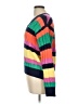 St. John's Bay 100% Cotton Stripes Purple Pullover Sweater Size L (petite) - photo 5