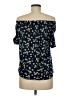 Riley + James 100% Polyester Blue Tube Top Size M - photo 2
