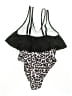 Unbranded Animal Print Black Swimsuit Top Size 0X - photo 2