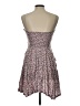 LovPosh Hearts Gray Casual Dress Size L - photo 2