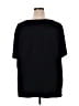 Shein Curve Floral Black Short Sleeve T-Shirt Size 20 Plus (4) - photo 2