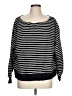 American Eagle Outfitters Stripes Black Pullover Sweater Size L - photo 1