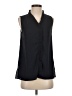 Ann Taylor Black Sleeveless Blouse Size S - photo 1