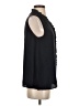 Ann Taylor Black Sleeveless Blouse Size S - photo 4