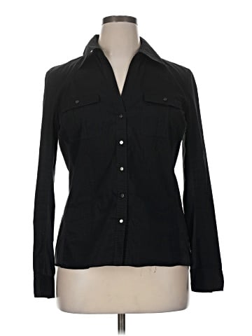 Lafayette 148 New York Long Sleeve Button-Down Shirt (view 1)