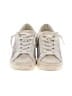 Dolce Vita Metallic Silver Ivory Sneakers Size 7 1/2 - photo 2