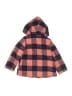 Little Me Plaid Orange Coat Size 4T - photo 2