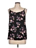 Pink Republic 100% Polyester Black Sleeveless Top Size L - photo 1