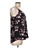 Pink Republic 100% Polyester Black Sleeveless Top Size L - photo 4
