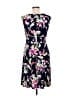 Wisp Floral Black Cocktail Dress Size 8 - photo 2