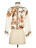 Shein 100% Polyester Ivory 3/4 Sleeve Blouse Size 4 - photo 2