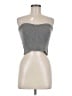 Shein 100% Polyester Gray Sleeveless Top Size 6 - photo 1