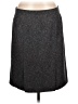 AK Anne Klein Chevron-herringbone Gray Formal Skirt Size 10 - photo 1