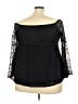 Torrid Black 3/4 Sleeve Top Size 2X Plus (2) - photo 2