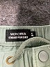 Monoprix Solid Green Cargo Pants Size 6 - photo 3
