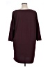 Leith Solid Burgundy Casual Dress Size XL - photo 2